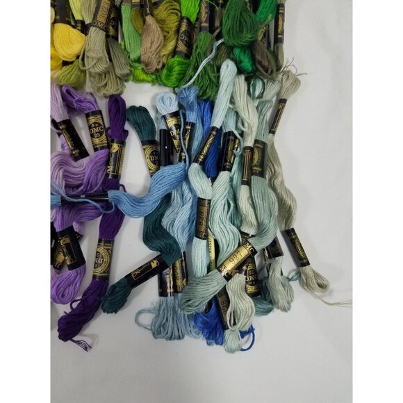 DMC Embroidery Floss 100% Cotton Assorted Colors 120+ Skeins Craft Thread - Picture 6 of 11